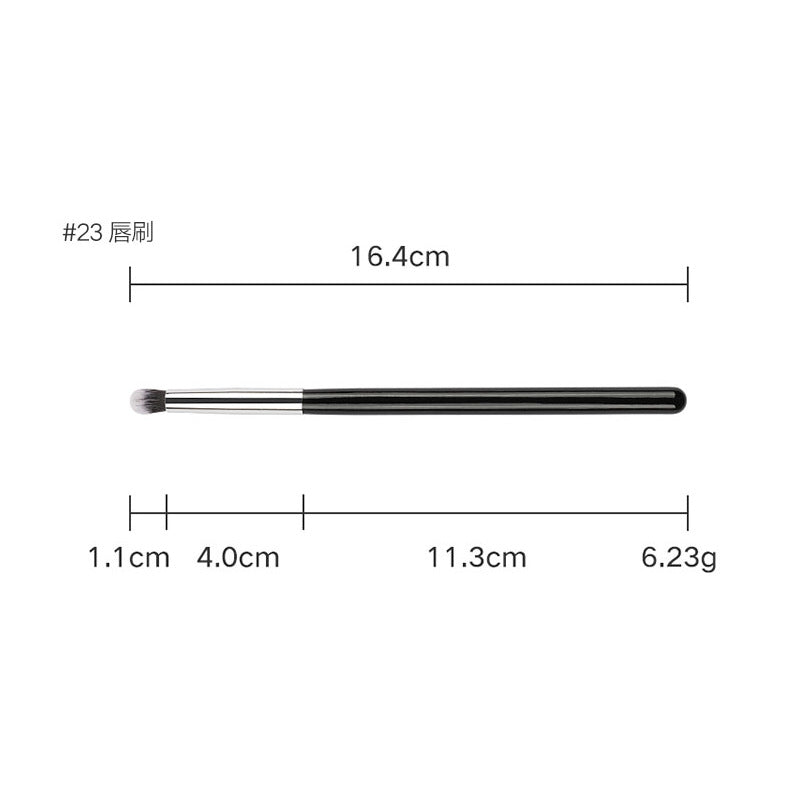 Professional Makeup Brush Set, Wooden Handle Vegan Soft Synthetic Bristles for Full‑Face Foundation Blush Concealer Powder Blending